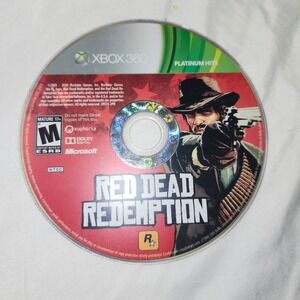 Red Dead Redemption Xbox 360 Platinum Hits Rockstar Games Action NTSC Disc Only